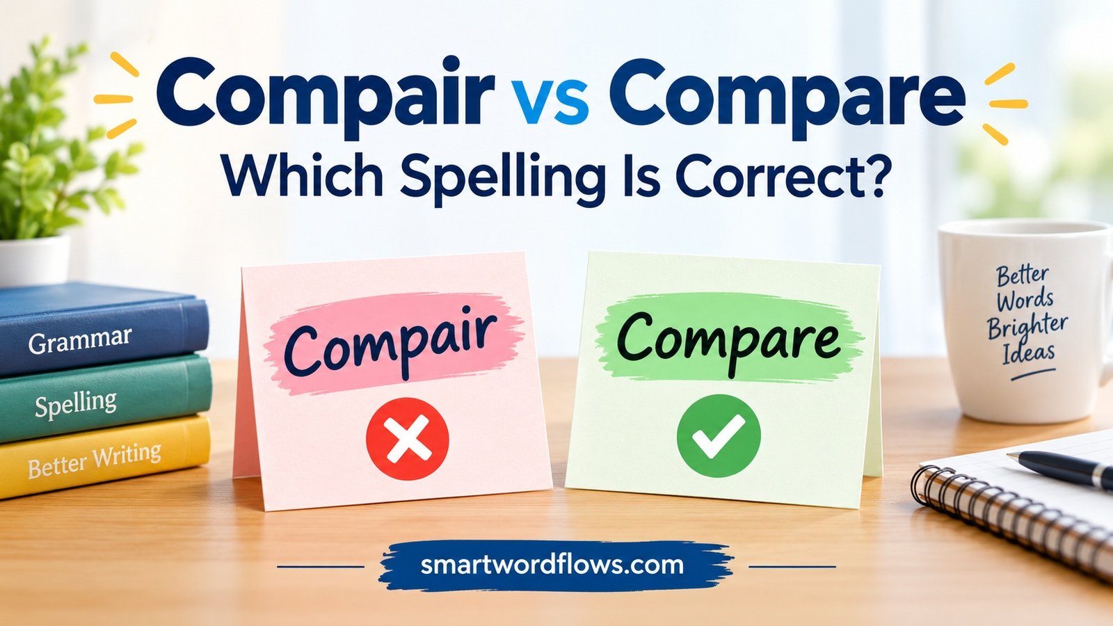 Compair vs Compare: Which Spelling Is Correct?