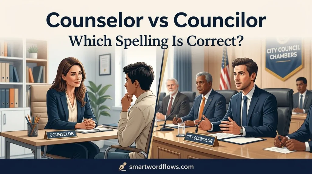 Counselor vs Councilor: Which Spelling Is Correct?