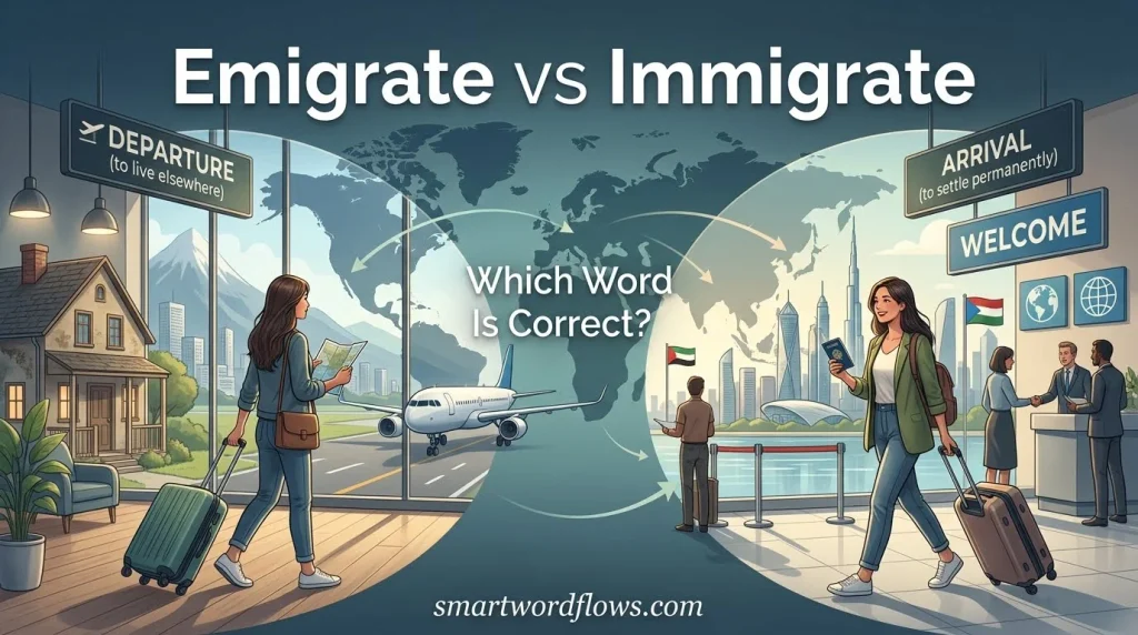 Emigrate vs Immigrate: Which Word Is Correct?