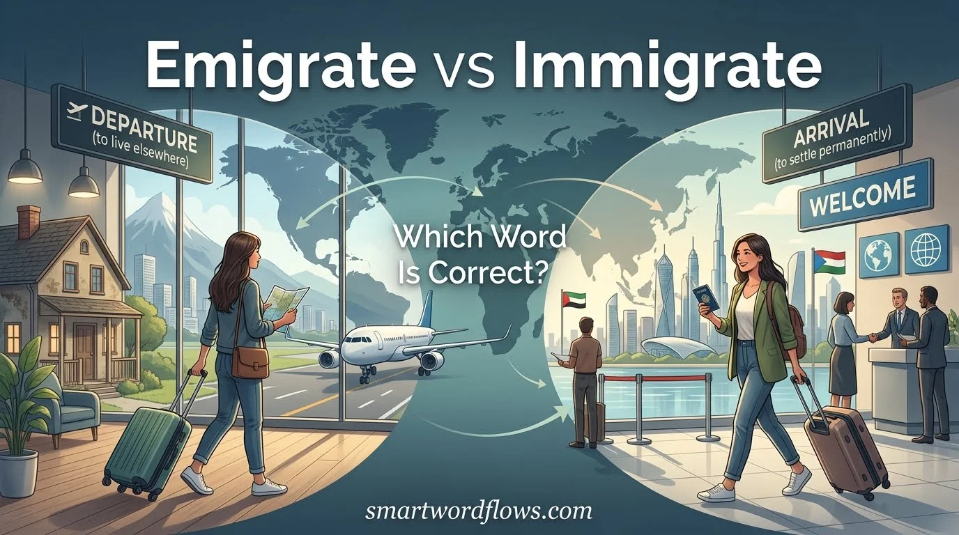 Emigrate vs Immigrate: Which Word Is Correct?