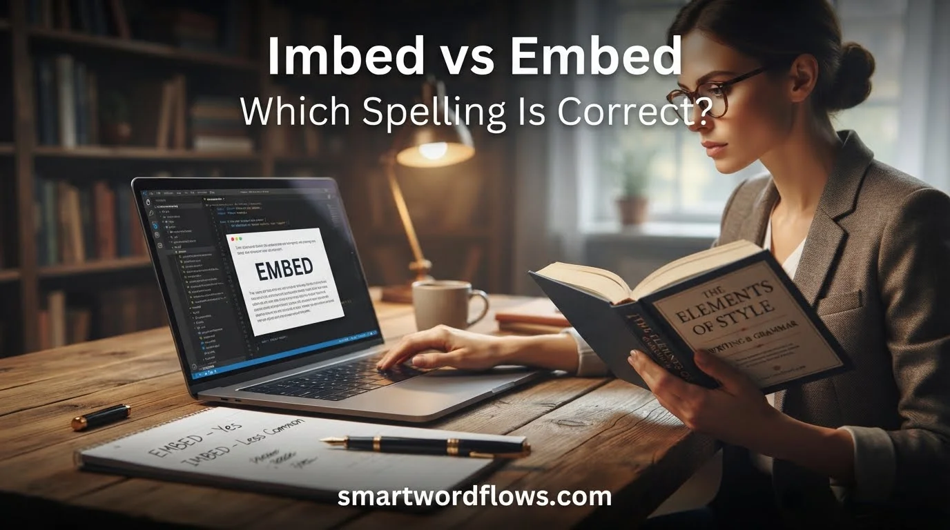 Imbed vs Embed: Which Spelling Is Correct?