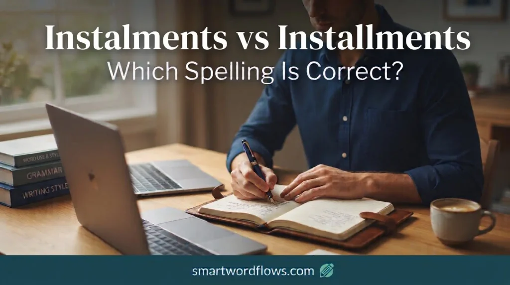 Instalments vs Installments: Which Spelling Is Correct?