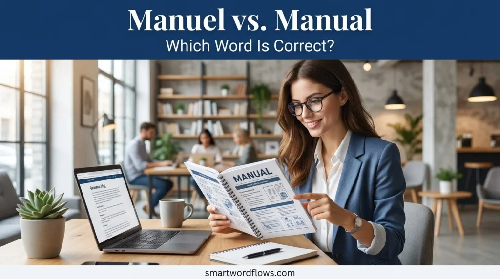 Manuel vs. Manual: Which Word Is Correct?