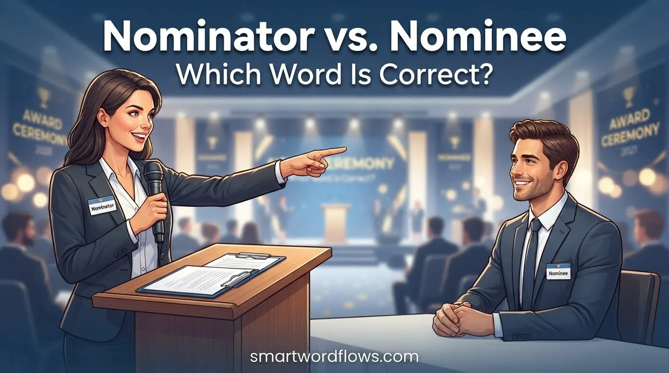 Nominator vs. Nominee: Which Word Is Correct?