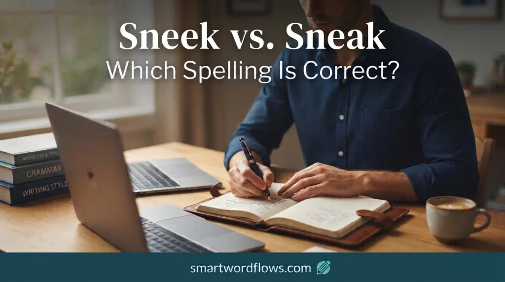Sneek vs. Sneak: Which Spelling Is Correct?