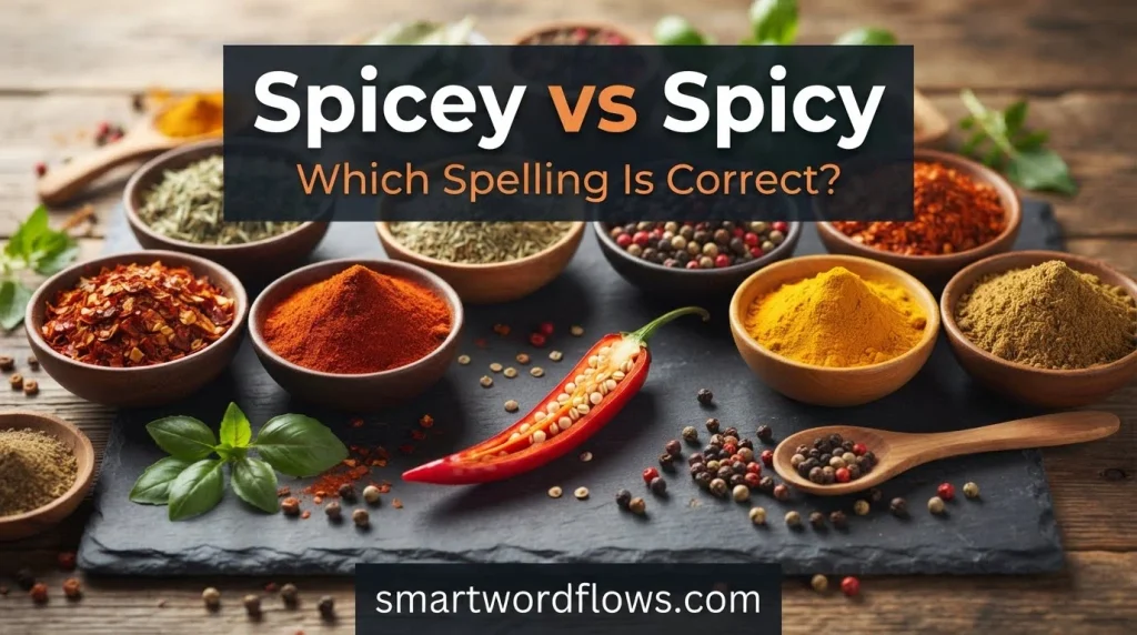 Spicey vs Spicy: Which Spelling Is Correct?